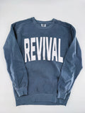REVIVAL CREWNECK (dusty blue)