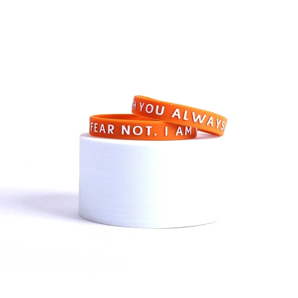 FEAR NOT Bracelet (orange)