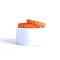 FEAR NOT Bracelet (orange)
