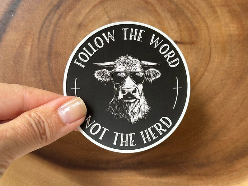 FOLLOW THE WORD Sticker