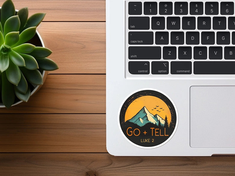 GO+TELL Sticker