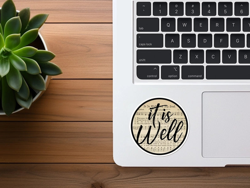 IT IS WELL Sticker