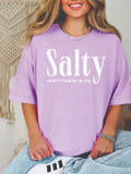 SALTY TEE (lilac)