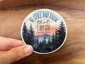 BE STILL Sticker
