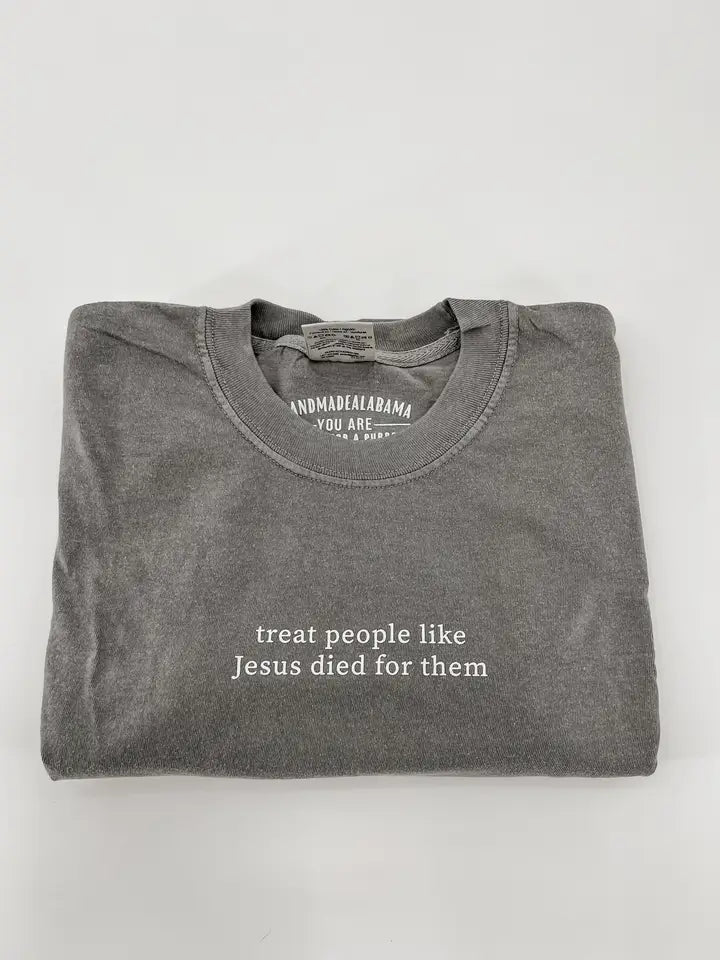 TREAT PEOPLE TEE (grey)