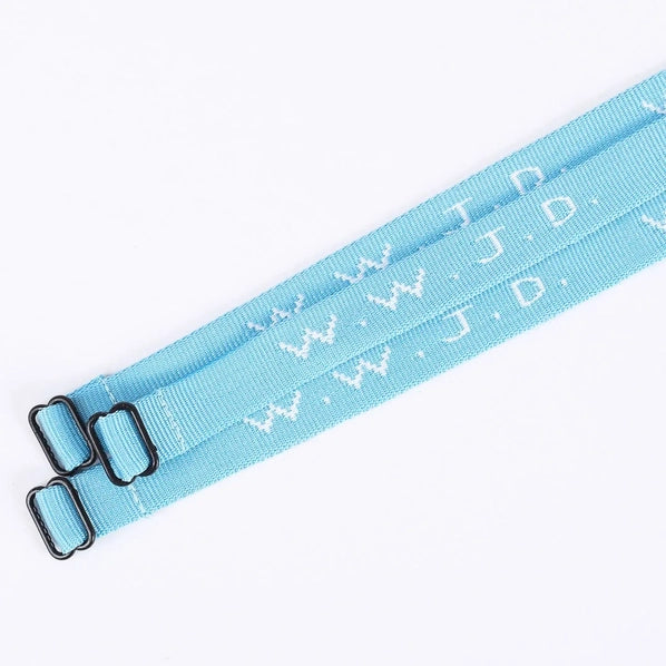 WWJD Bracelet (light blue)