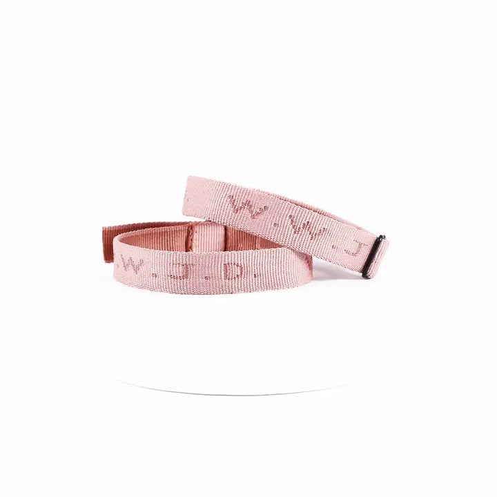 WWJD Bracelet (pink)