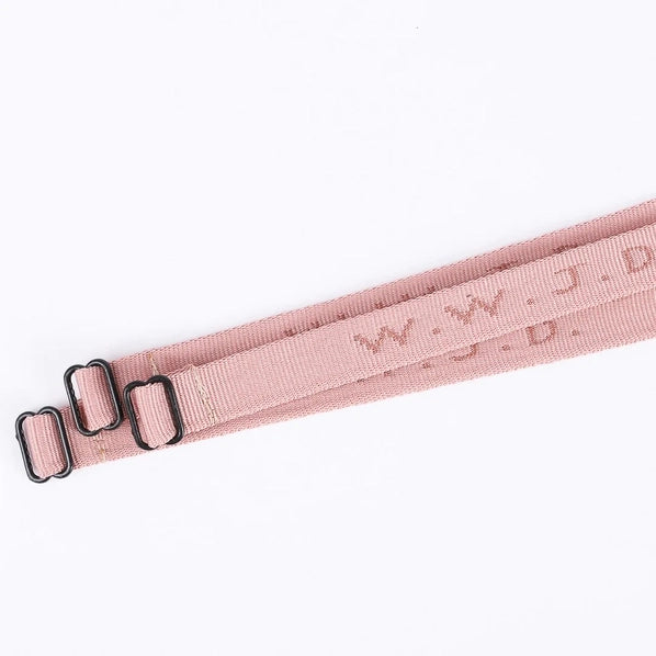 WWJD Bracelet (pink)