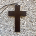 CROSS - CAR FRESHENER/AIR FLAIR (brown or black, leather scent)
