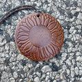 SUNFLOWER - CAR FRESHENER AIR FLAIR (brown, leather scent)