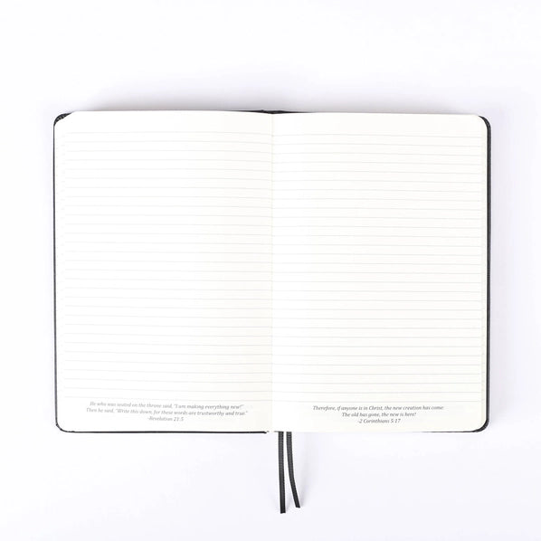 Wineskin Church Notes/Journal Hard Cover (black, large)