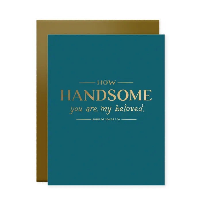 CARD - HUSBAND/HUSBAND TO BE (How Handsome)
