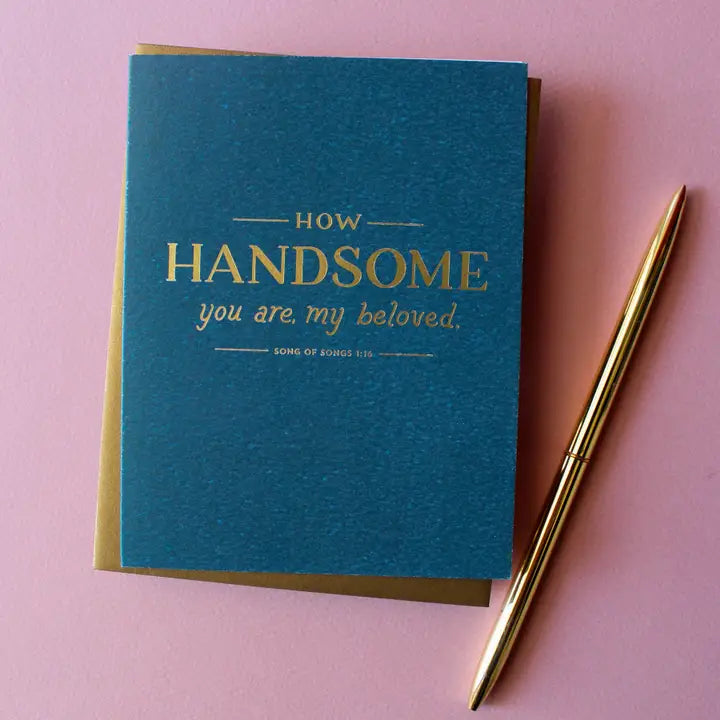 CARD - HUSBAND/HUSBAND TO BE (How Handsome)