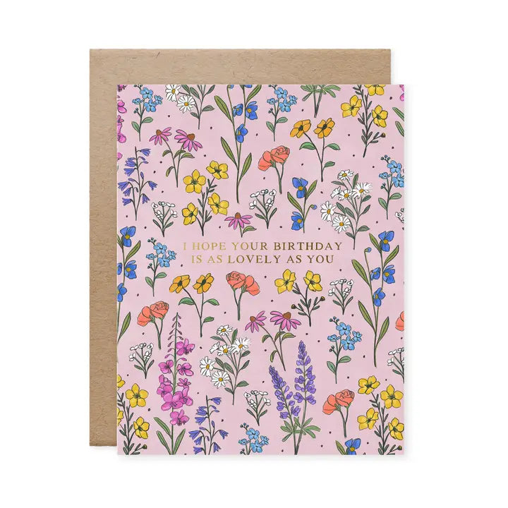 CARD - BDAY (Lovely As You)