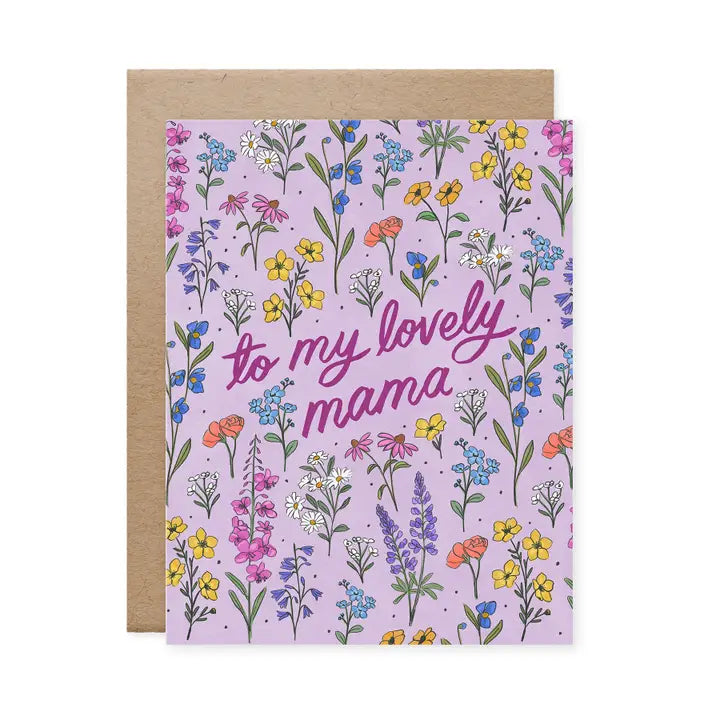 CARD - MOTHER'S DAY/BDAY (Lovely Mama)