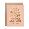 CARD - BIRTHDAY (Special Girl)