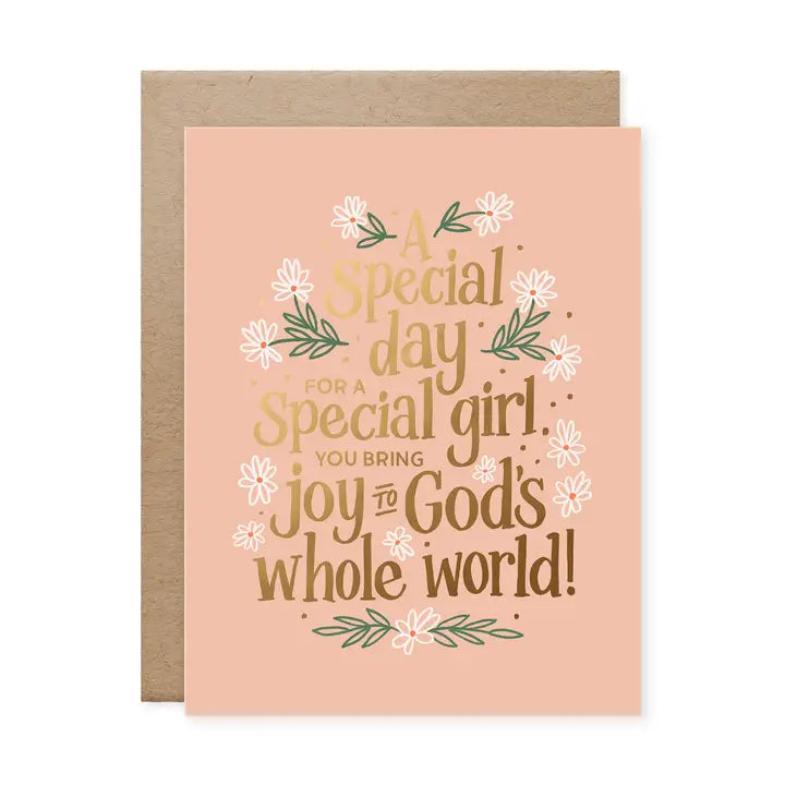 CARD - BIRTHDAY (Special Girl)