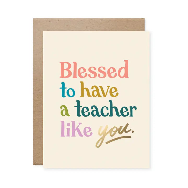 CARD - TEACHER (Teacher Like You)