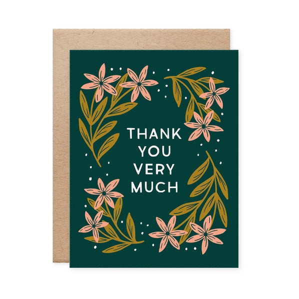 CARD - THANK YOU (Thank You Very Much)