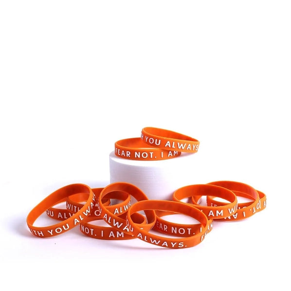 FEAR NOT Bracelet (orange)