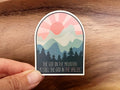 MOUNTAIN/VALLEY Sticker