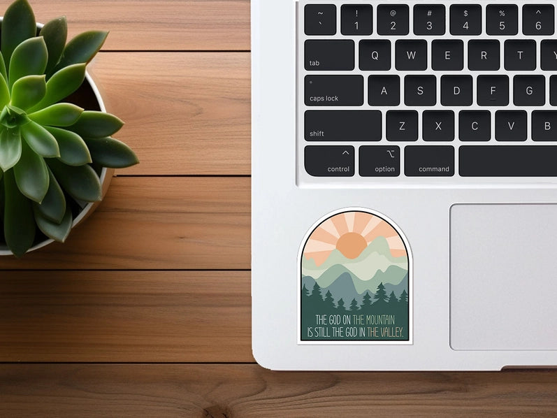 MOUNTAIN/VALLEY Sticker